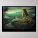 Suche nach meerjungfrau kunst poster Grün