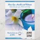 Suche nach entspannung flyer Wellness center