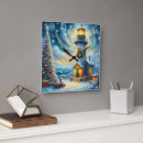 Suche nach weihnachtsbäume wanduhren Blau