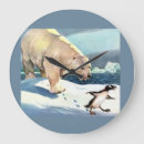 Suche nach eisbären wanduhren Schnee