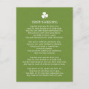 Suche nach irisches gedicht postkarten Kleeblatt