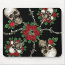 Suche nach schädel und rosen mousepads Gotisch