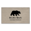 Suche nach bear visitenkarten Bär