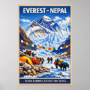 Suche nach der mount everest poster Bergsteigen