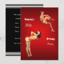 Suche nach pin up einladungen Geburtstagsfeier für männer