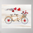 Suche nach fahrrad für zwei poster Liebe