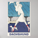 Suche nach weiner hund poster Vintag