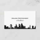 Suche nach stadt skyline visitenkarten Schwarz