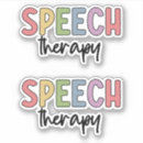 Suche nach therapy aufkleber Sprachpathologie