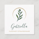 Suche nach gärtner visitenkarten Für sie