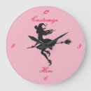 Suche nach halloween hexe wanduhren Schwarz
