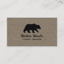 Suche nach grizzlybär visitenkarten Silhouette