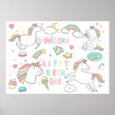 Suche nach cartoon unicorn poster Für kinder