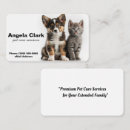 Suche nach fuß visitenkarten Katze