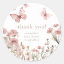 Suche nach rosa wildblumen aufkleber Schmetterlingsdusche