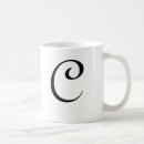 Suche nach monogramm des buchstaben c tassen Kaffee