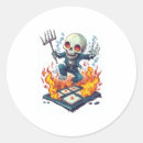 Suche nach demon aufkleber Skelett