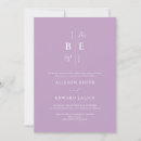 Suche nach lilac wedding einladungen Lavendelhochzeit