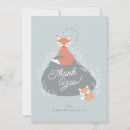 Suche nach blauer fuchs karten Babydusche danke