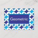 Suche nach moderne geometrische muster visitenkarten Für sie