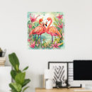 Suche nach rosa flamingo poster Niedlich