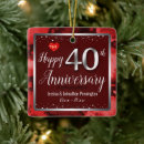 Suche nach 40 hochzeitstag schmuck Rubinrot