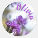 Suche nach lila blume aufkleber Personalisiert