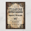 Suche nach steampunk party einladungen Vintag