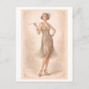 Suche nach vintage flapper postkarten Mädchen