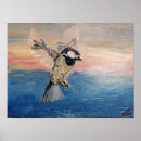 Suche nach spatzen poster Acryl