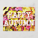 Suche nach glücklicher herbst postkarten Blätter
