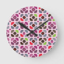 Suche nach rosa eule wanduhren Cartoon