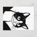 Suche nach schwarze katzen postkarten Niedlich