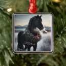 Suche nach schwarzes pferd ornamente Weihnachten