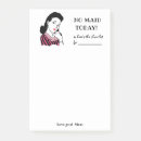 Suche nach retro frau post it Niedlich