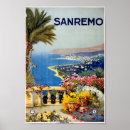 Suche nach san remo poster Vintag