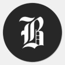 Suche nach buchstabe b aufkleber Monogramm