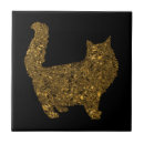 Suche nach katzen silhouetten fliesen Gold