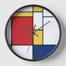 Suche nach piet mondrian wanduhren Zusammensetzung