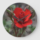 Suche nach rote rosen wanduhren Schön