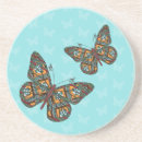 Suche nach ostereier untersetzer Schmetterling
