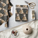 Suche nach golden retriever geschenkpapier Hund