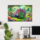 Suche nach fantasie garten poster Blau
