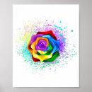 Suche nach regenbogen rose poster Blume