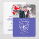 Suche nach saphir hochzeitstag einladungen Jubiläum