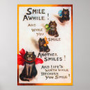Suche nach lächelnde katze poster Katzenliebhaber