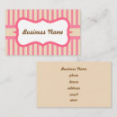 Suche nach gestreift visitenkarten Boutique