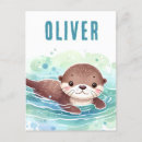 Suche nach niedlicher otter postkarten Für kinder