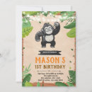 Suche nach gorilla einladungen Party
