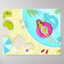 Suche nach schwimmbad poster Mädchen